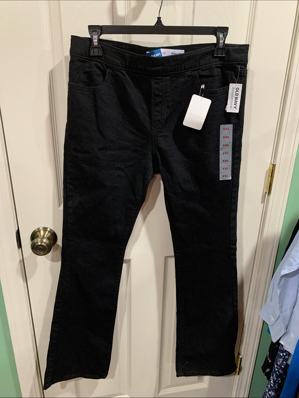 Old Navy Men’s Black Bootcut Jeans